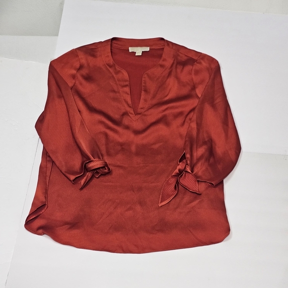 MICHARL KORS-Elegant Red Women's Top - Picture 4 of 9